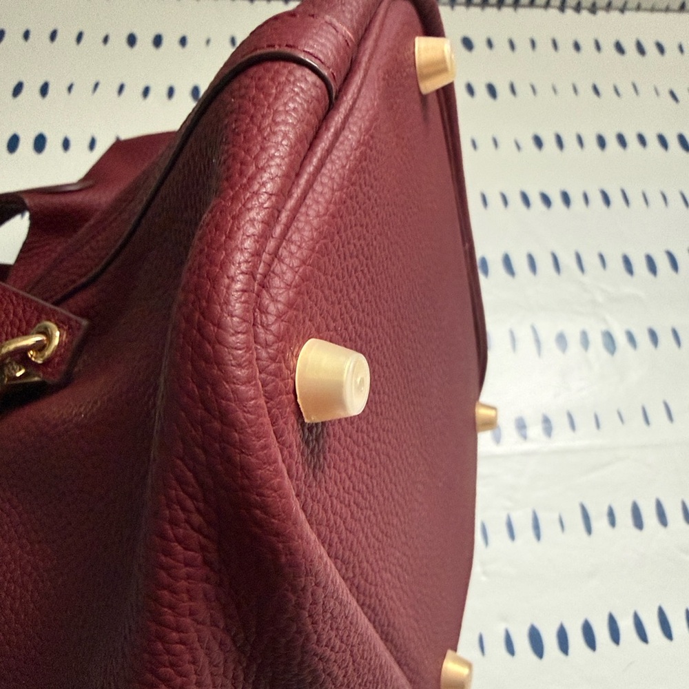 Rouge H Leather Picotin Lock 18 Bucket Bag - Picture 4 of 13